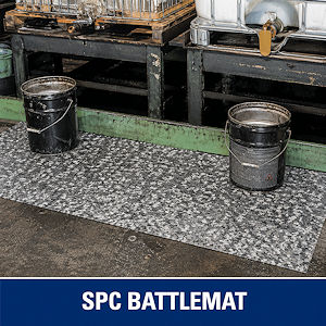 BATTLEMAT Bodenschutzmatte f&uuml;r Industriearbeitspl&auml;tze