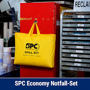 Economy Notfallset in gelber PVC-Tasche