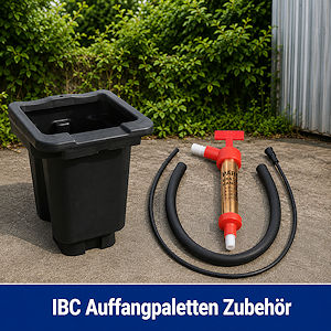 Zubeh&ouml;r Bilgepumpe und zus&auml;tzlicher IBC-Spender