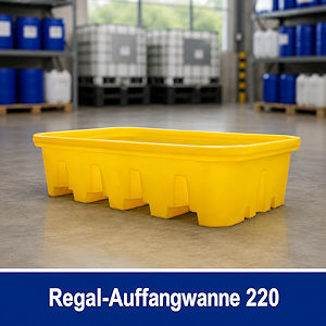 Regal Auffangwanne f&uuml;r Fl&uuml;ssigkeiten