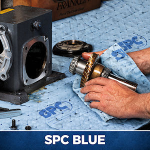 2-lagiger Materialaufbau SPC BLUE