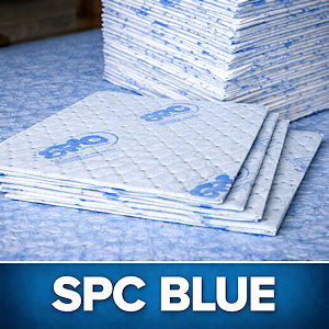 SPC BLUE &Ouml;lbindetuch in der Anwendung