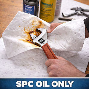 SPC Oil Only T&uuml;cher im Einsatz