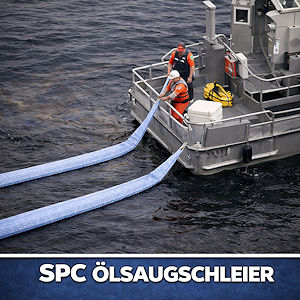 &Ouml;lsaugschleier im Einsatz