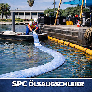 &Ouml;lsaugschleier auf Gew&auml;ssern