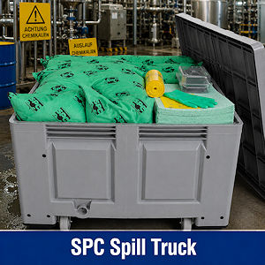Mobiler Spill Truck f&uuml;r Fl&uuml;ssigkeiten