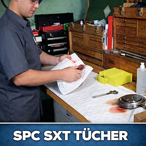 SXT T&uuml;cher im Werkstatteinsatz