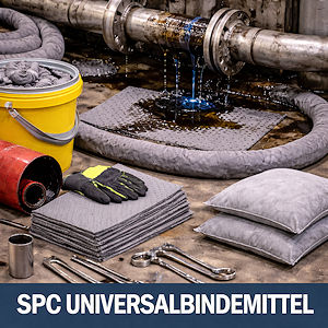 Universalbindemittel bei Leckagen und Versch&uuml;ttungen