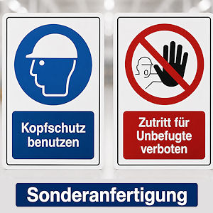 Sonderanfertigung von magnetischen Schildern
