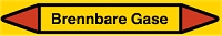 Rohrmarkierungsb&auml;nder f&uuml;r brennbare Gase