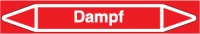 Rohrmarkierungsb&auml;nder f&uuml;r Dampf