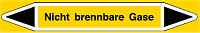 Rohrmarkierungsb&auml;nder f&uuml;r nicht brennbare Gase