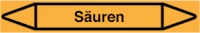 Rohrmarkierungsb&auml;nder f&uuml;r S&auml;uren