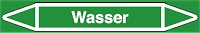 Rohrmarkierungsb&auml;nder f&uuml;r Wasser