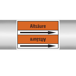 Selbstklebende Rohrmarkierer mit Perforation