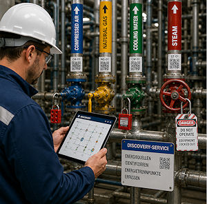 Bestandsaufnahme f&uuml;r Lockout-Tagout Programme