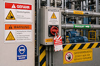 Kennzeichnung von Gefahrenbereichen