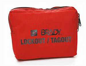Rote Lockout G&uuml;rteltasche