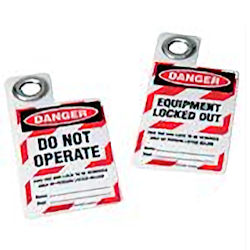 Kleine Lockout-Warnanh&auml;nger f&uuml;r Schl&ouml;sser