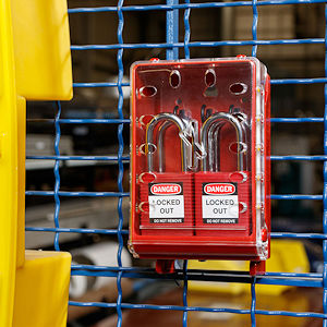 Kleine Lockout-Box f&uuml;r Gruppenarbeiten