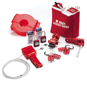 Kleines Lockout-Set f&uuml;r Ventile