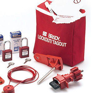 Mechanisches LOTO Starterset mit Tasche