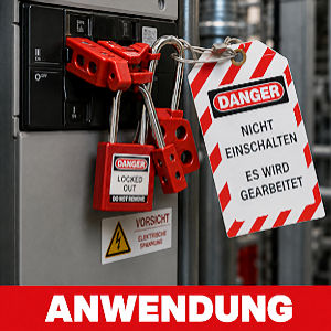 Lockout-Tagout Anwendung