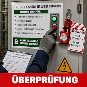 Lockout-Tagout Sicherheit