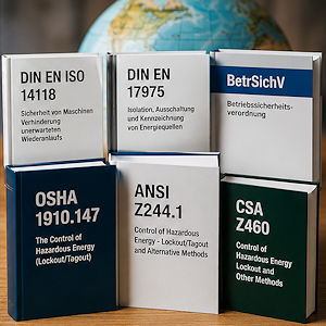 Lockout-Tagout Vorschriften und Normen