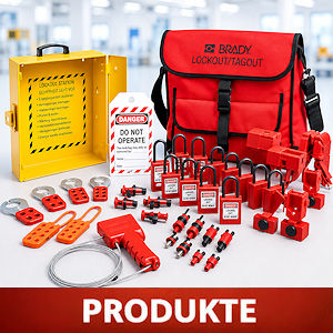 Lockout-Tagout Produkte - Verriegelungen und Kennzeichnungen