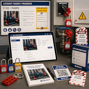 Maschinenspezifische Lockout-Tagout Prozeduren