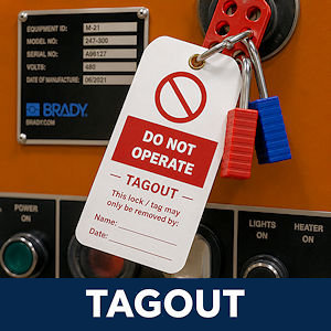 TAGOUT Kennzeichnung 