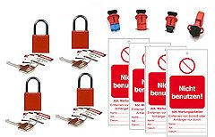 LOTO-M10001 Lockout Tagout Set für Schutzschalter