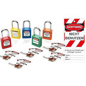 Mini Lockout Schl&ouml;sser-Set