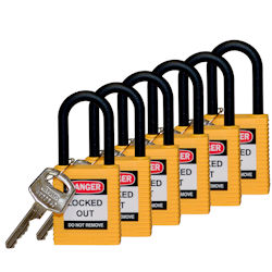 Schloss-Serie NYLON-NYLON 71PS/40 Gelb