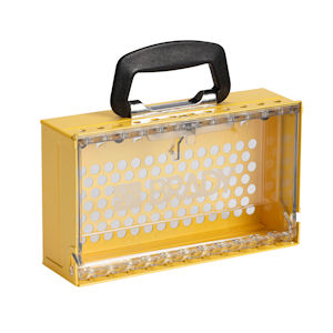 Platzsparende Lockout-Box zur Wandmontage