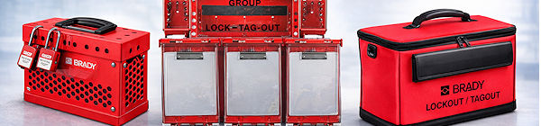 Lockout Boxen und Aufbewahrung