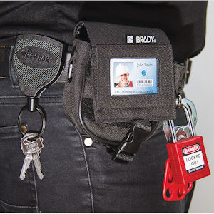 Pers&ouml;nliches Lockout-Set mit G&uuml;rteltasche