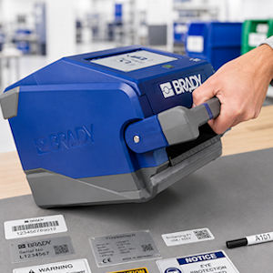 Lean und 5S Kennzeichnung mit Brady i4311