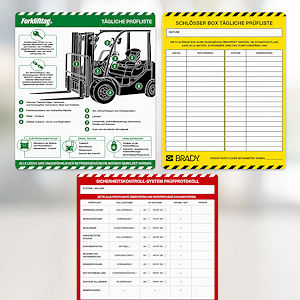 Forkliftag Inspektionsheft