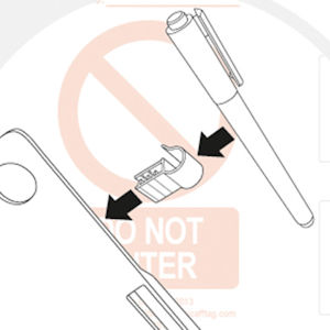 Permanentmarker f&uuml;r Scafftag