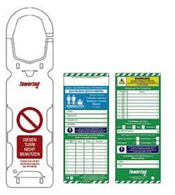 Towertag Set Sicherheit am Arbeitsplatz